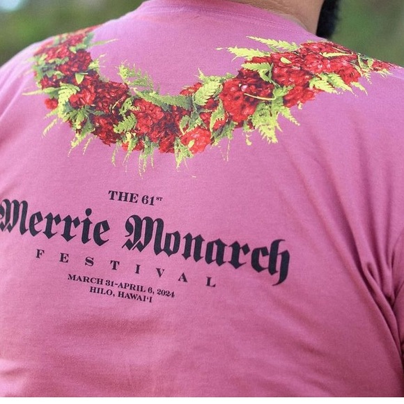 Merrie Monarch Tshirt - Picture 2 of 2
